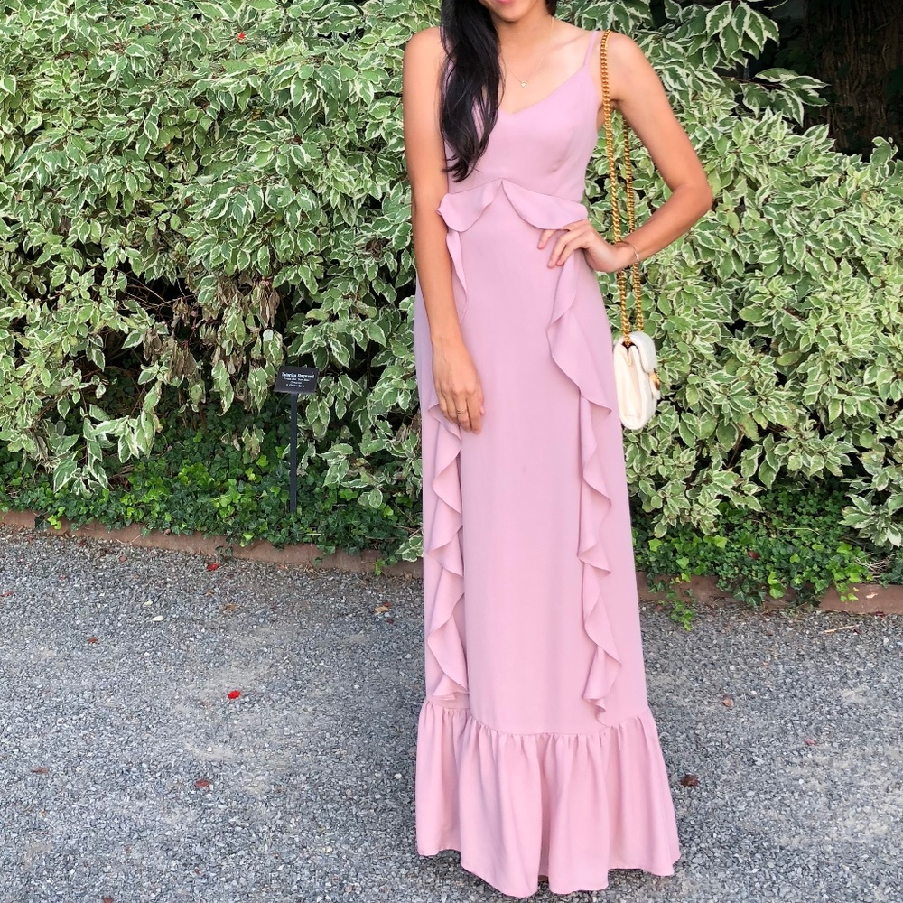 WAYF Dusty Pink Dress